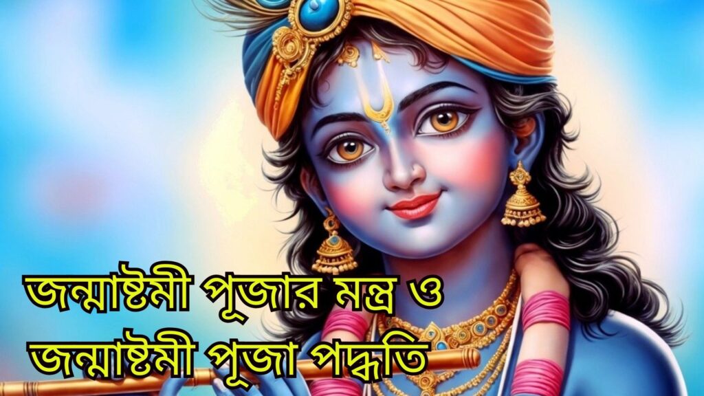 জন্মাষ্টমী পূজার মন্ত্র ও Best জন্মাষ্টমী পূজা পদ্ধতি 2024